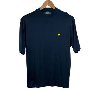 Amen Corner T-Shirt Mens Large Black Pima Cotton Masters Golf‎ Tournament F19
